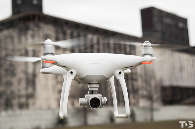 DJI Melancarkan Phantom 4 Drone Bersama kamera Osmo Raw