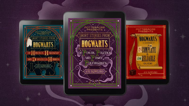 J.K Rowling Mengumumkan Tiga Keluaran E-Book terbaru Francais Harry potter.
