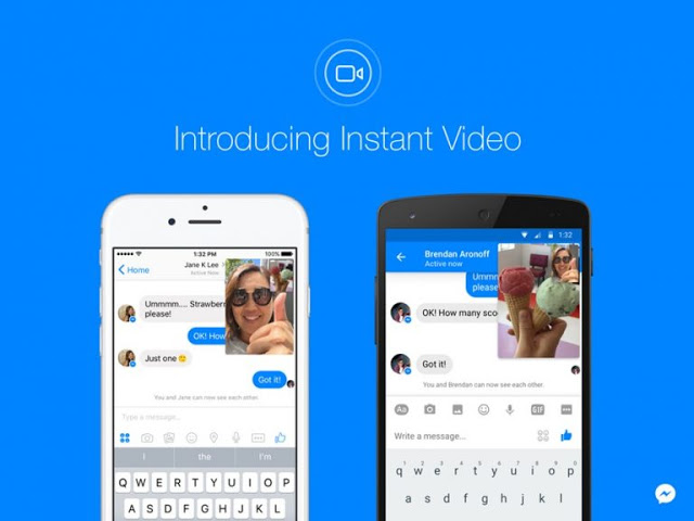 Instant Video Di Facebook Messenger Seakan Akan Snapchat