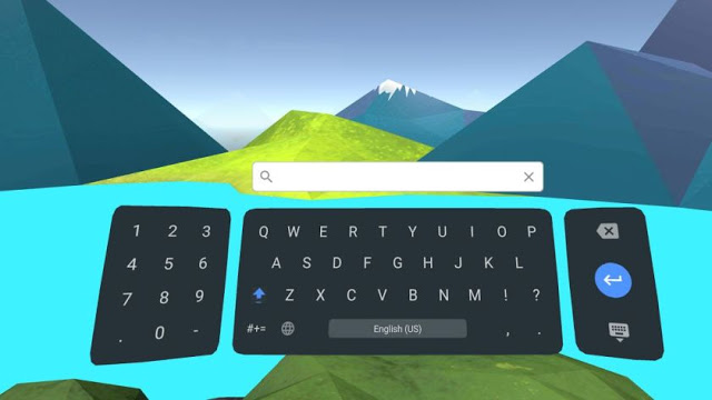 Aplikasi Google Daydream Keyboard Memudahkan Pengguna Menaip Dalam Daydream VR