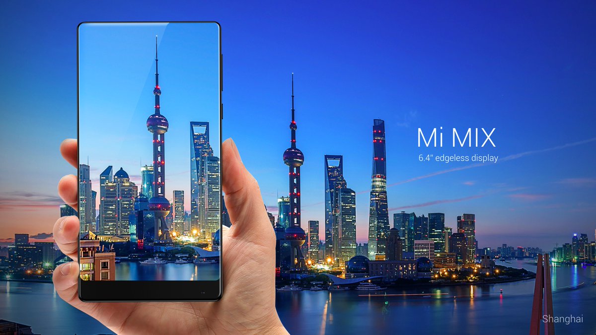 Xiaomi Lancarkan Mi MIX Dengan Rekaan Tanpa Bezel