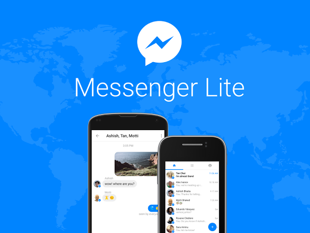 Facebook Memperkenalkan Messenger Lite
