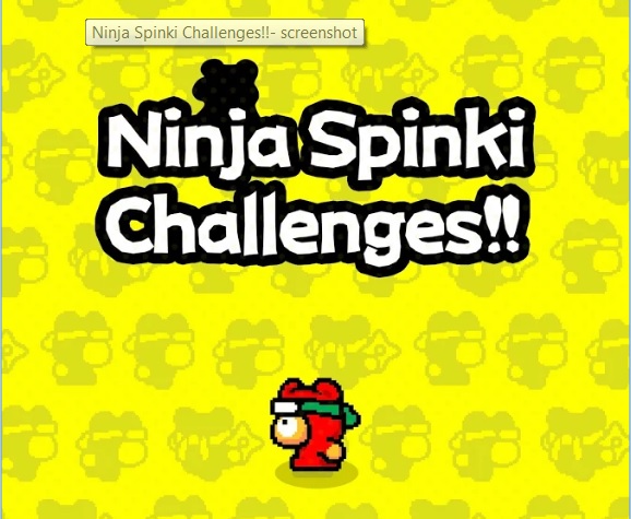 Pencipta Flappy Bird Kembali Lagi Dengan Ninja Spinki Challenges
