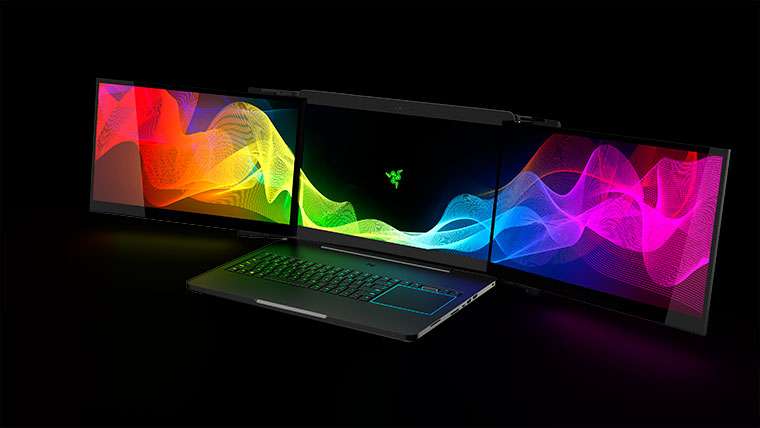 CES 2017: Project Valerie – Razer Hadir Dengan Komputer Riba Skrin Berkembar Tiga