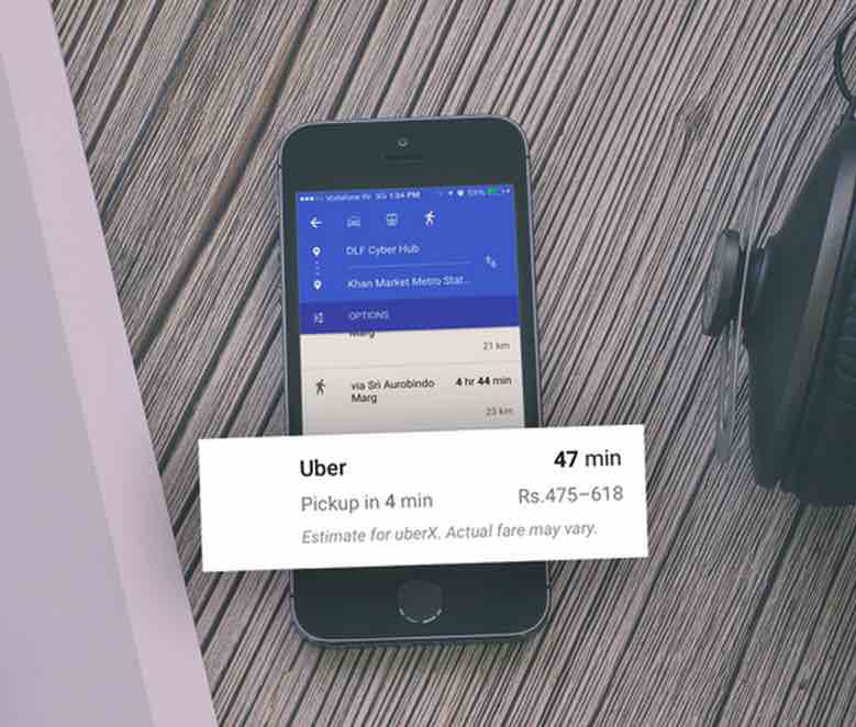 Kini Anda Boleh Guna Servis Uber Melalui Google Maps
