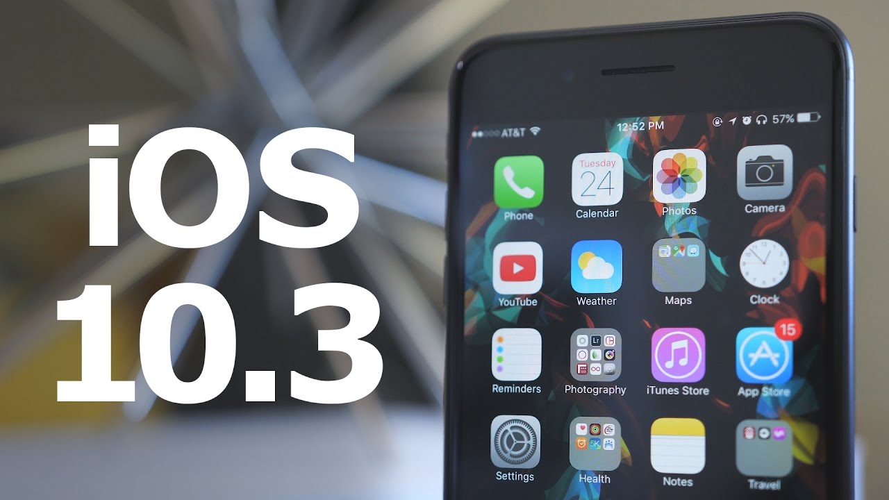 Apple Memperkenalkan Kemaskini iOS 10.3 dan WatchOS 3.2
