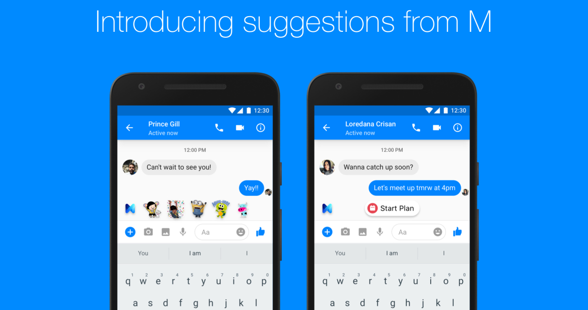 Kali Ini Facebook Messenger Pula Menampilkan Pembantu Suara Mereka Sendiri Diberi Nama ‘M’
