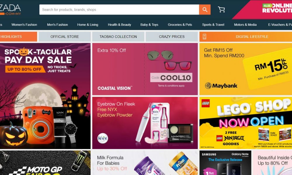 Lazada Mohon Maaf Atas Gangguan Perkhidmatan, Bayaran