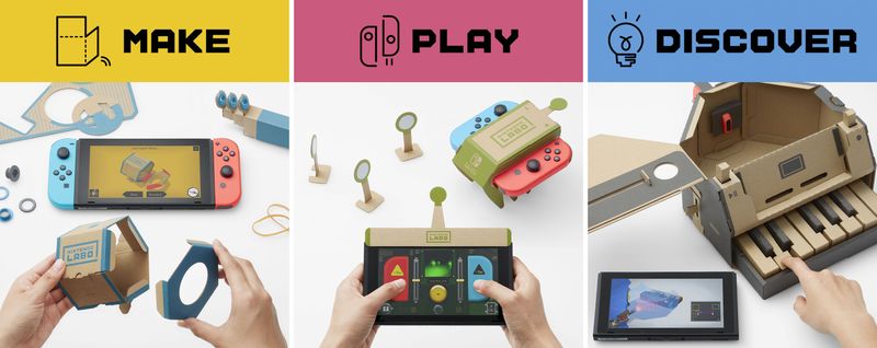 Nintendo Labo: Aksesori Menarik Untuk Nintendo Switch