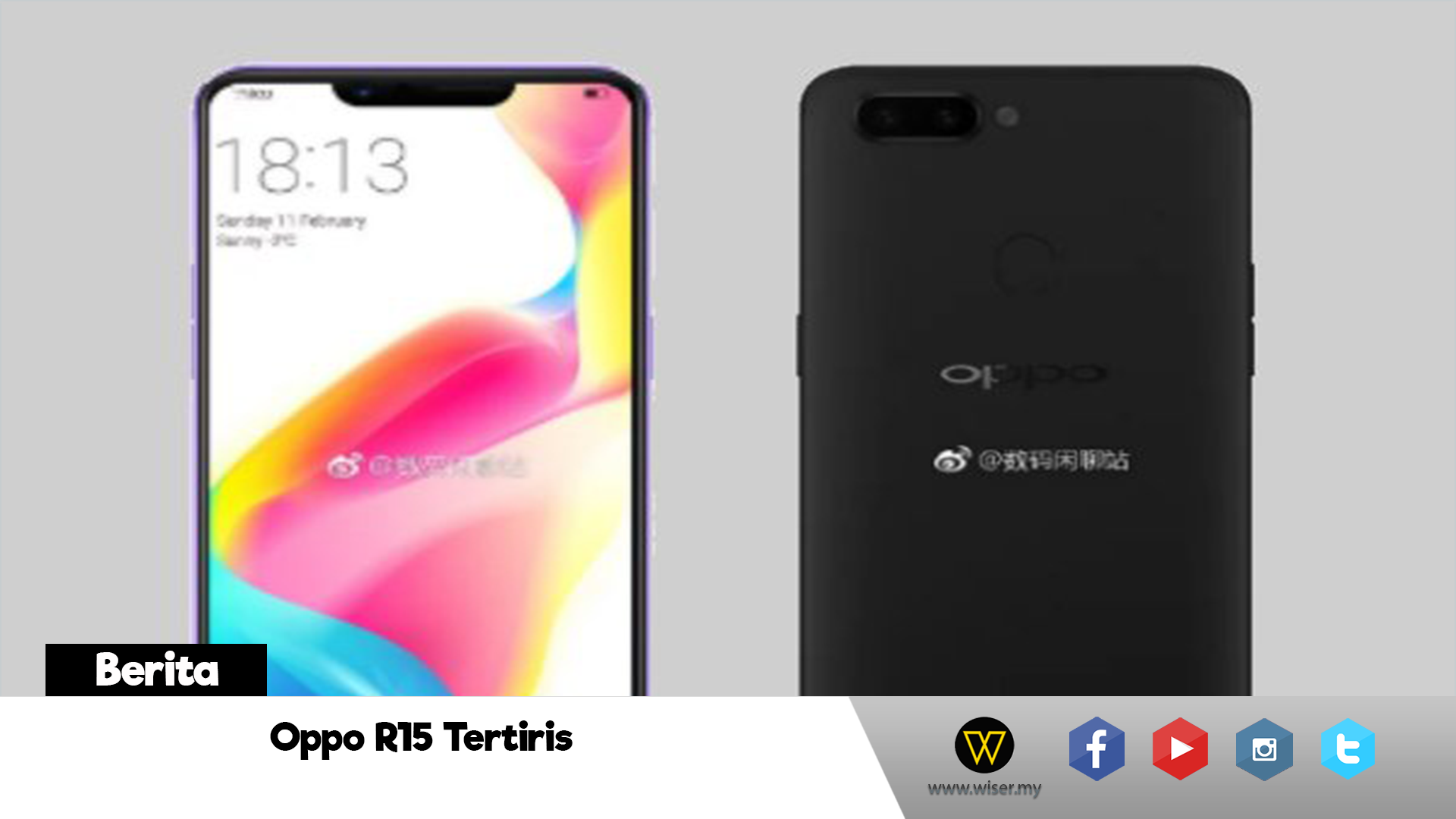 Oppo R15 Muncul Tampilkan Bingkai Nipis Dengan Rangka Logam