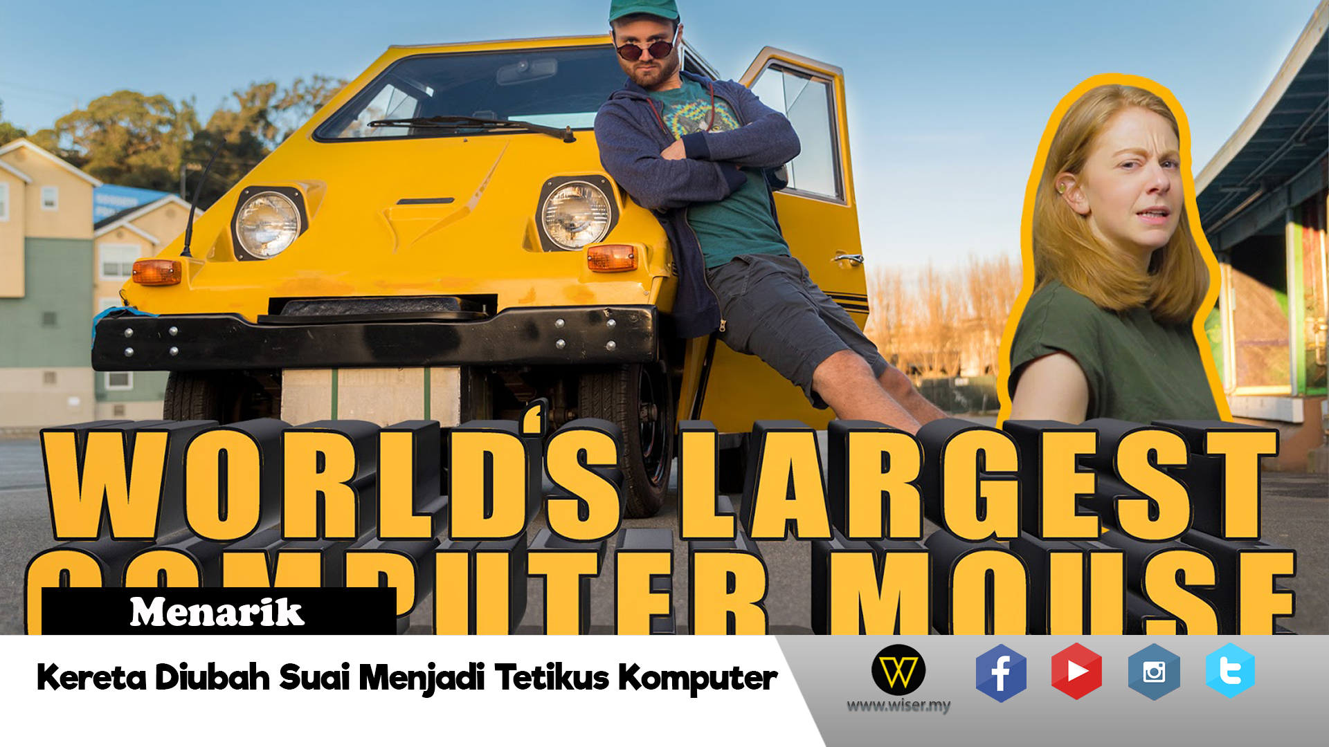 YouTuber Ini Ubah Kereta Menjadi Sebuah Tetikus Komputer