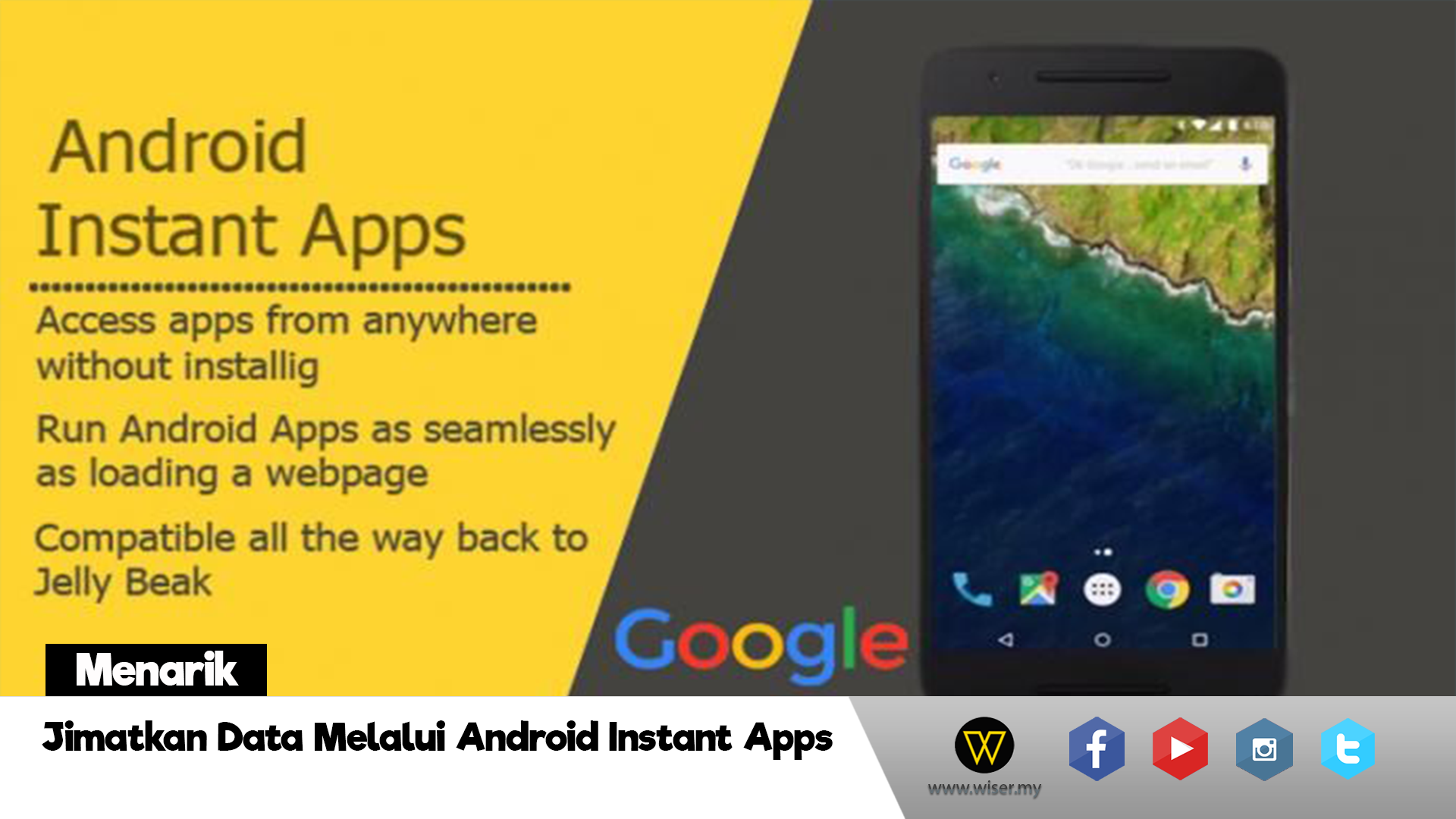 Google Play Instant: Gunakan Apps Sebelum Muat Turun 