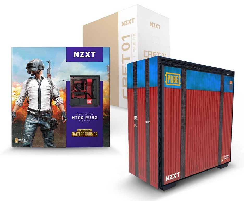 CRFT 01, Sebuah Perumah Desktop Bertemakan Permainan PUBG Oleh NZXT