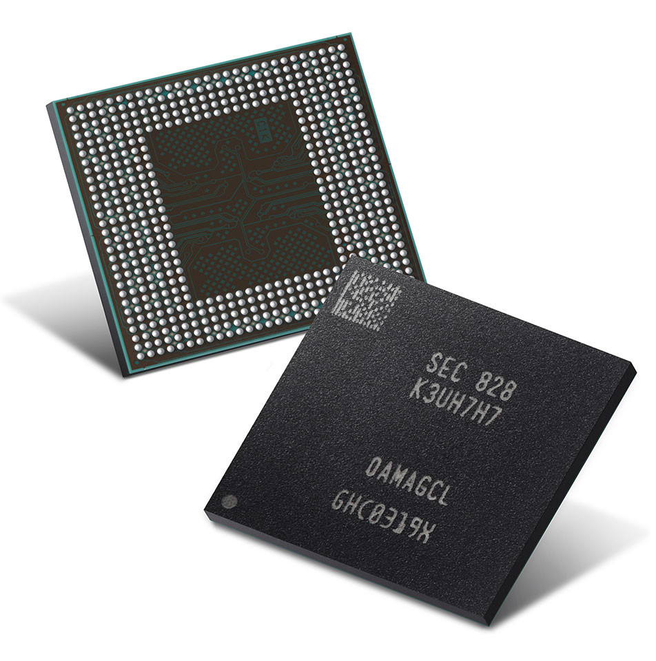 Samsung Mulakan Proses Pembuatan Cip 16Gb LPDDR4X Generasi Ke-2