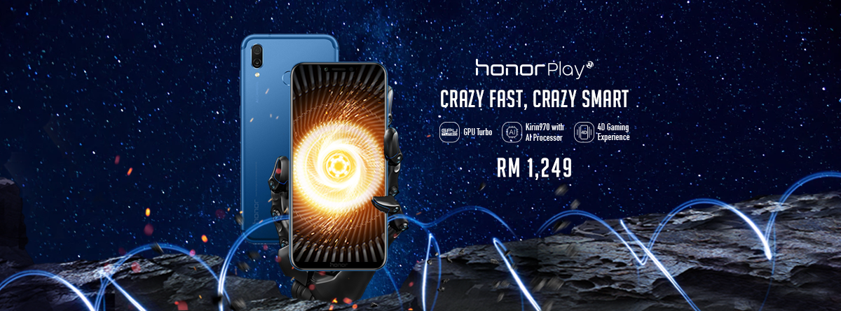 Honor Play Mula Dijual Hari Ini, Berjaya Pecah Rekod Pra-Tempahan