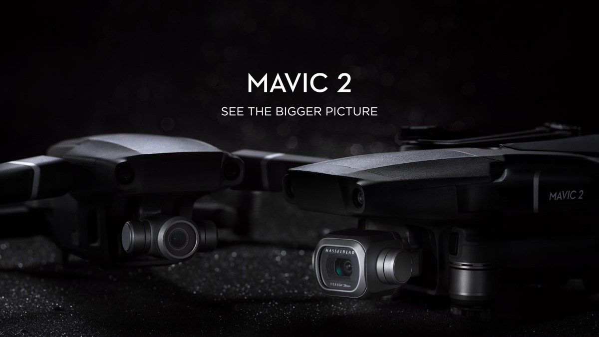 DJI Mavic 2 Hadir Dengan Sensor Yang Lebih Baik, Sokongan Zoom Optikal