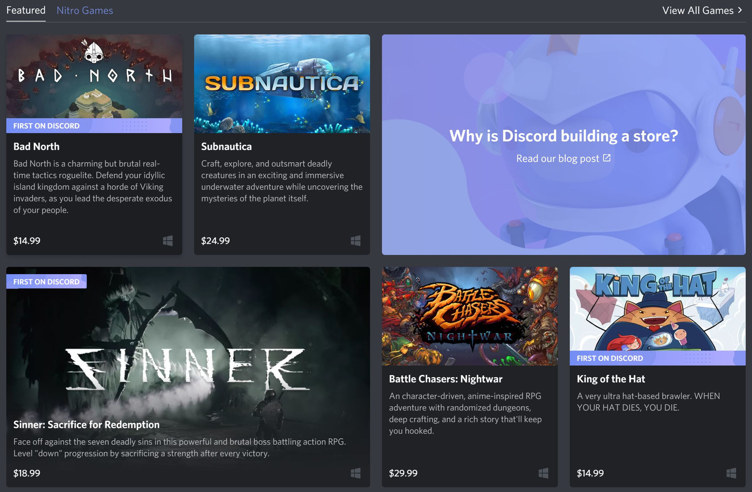 Discord Store Beta Sekarang Sudah Boleh Diakses Di Seluruh Dunia