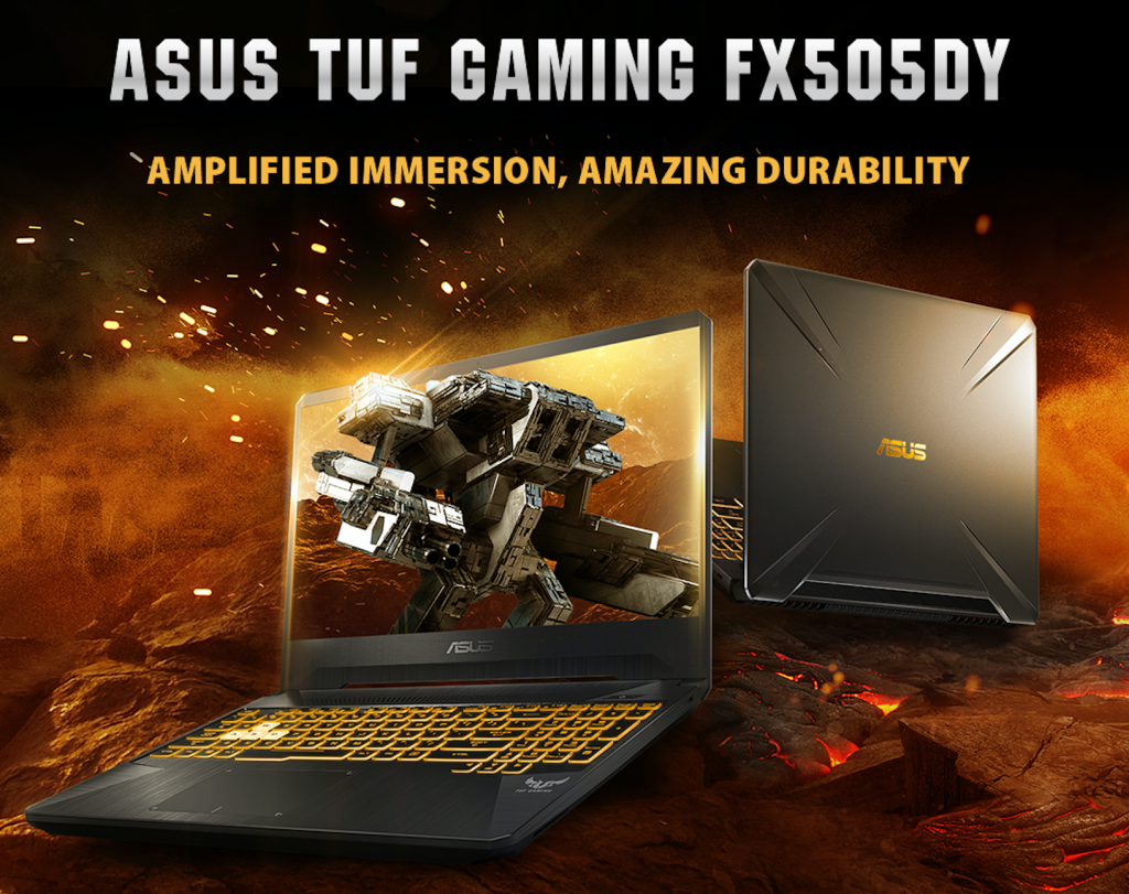 Asus Umum Dua Variasi Laptop TUF Gaming, FX505DY Dan 