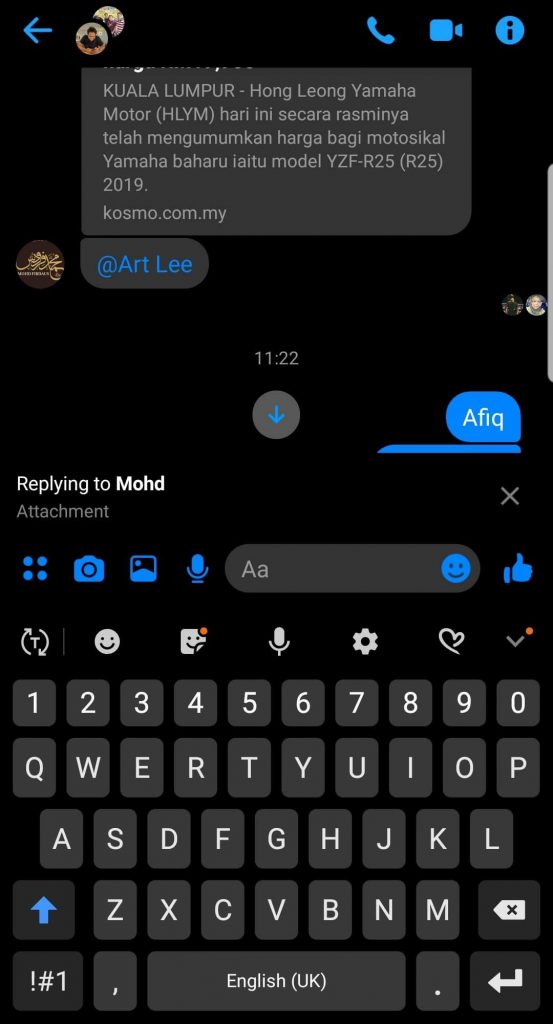 Facebook Messenger Kini Membolehkan Anda Membalas Kiriman Secara Individu Dalam “Group”