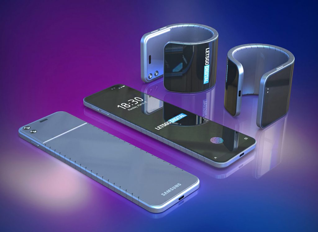 Samsung Patenkan Rekaan Telefon Boleh Lentur Mereka, Bakal Pesaing Nubia Alpha