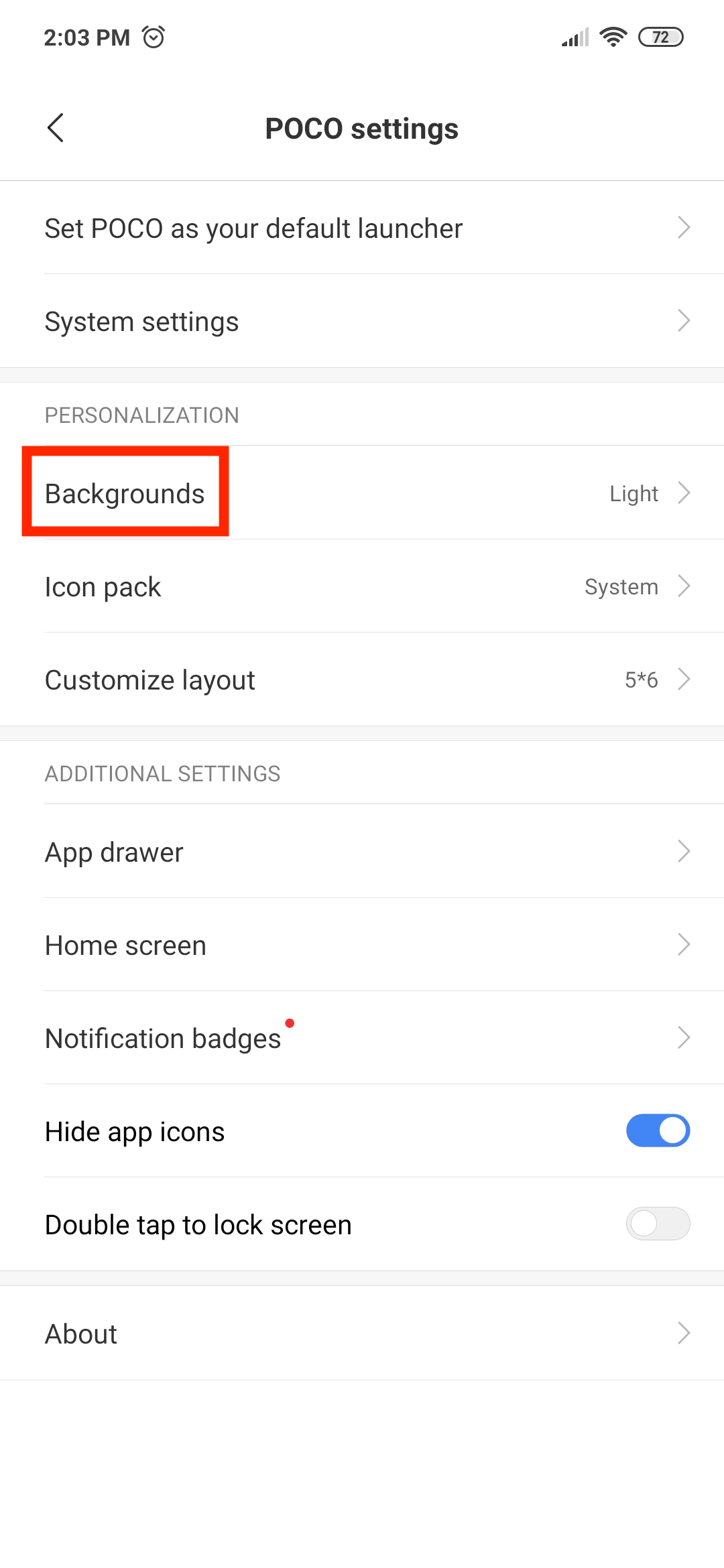 Kemaskini Terbaru Poco Launcher Disertakan Dengan Mod Gelap