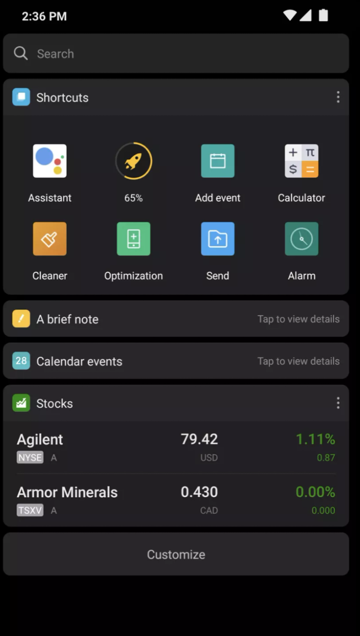 Kemaskini Terbaru Poco Launcher Disertakan Dengan Mod Gelap