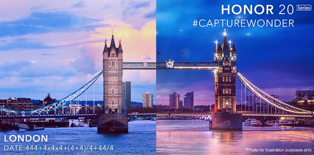 HONOR 20 Bakal Diperkenal Secara Rasmi Di London Pada Bulan Hadapan