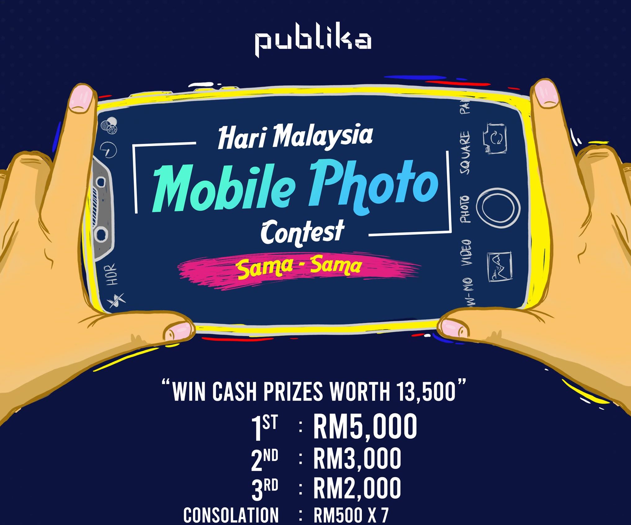 Tunjuk Skil ‘Mobile Photography’ Anda Dalam Pertandingan Seni Fotografi Publika Hari Malaysia 2019