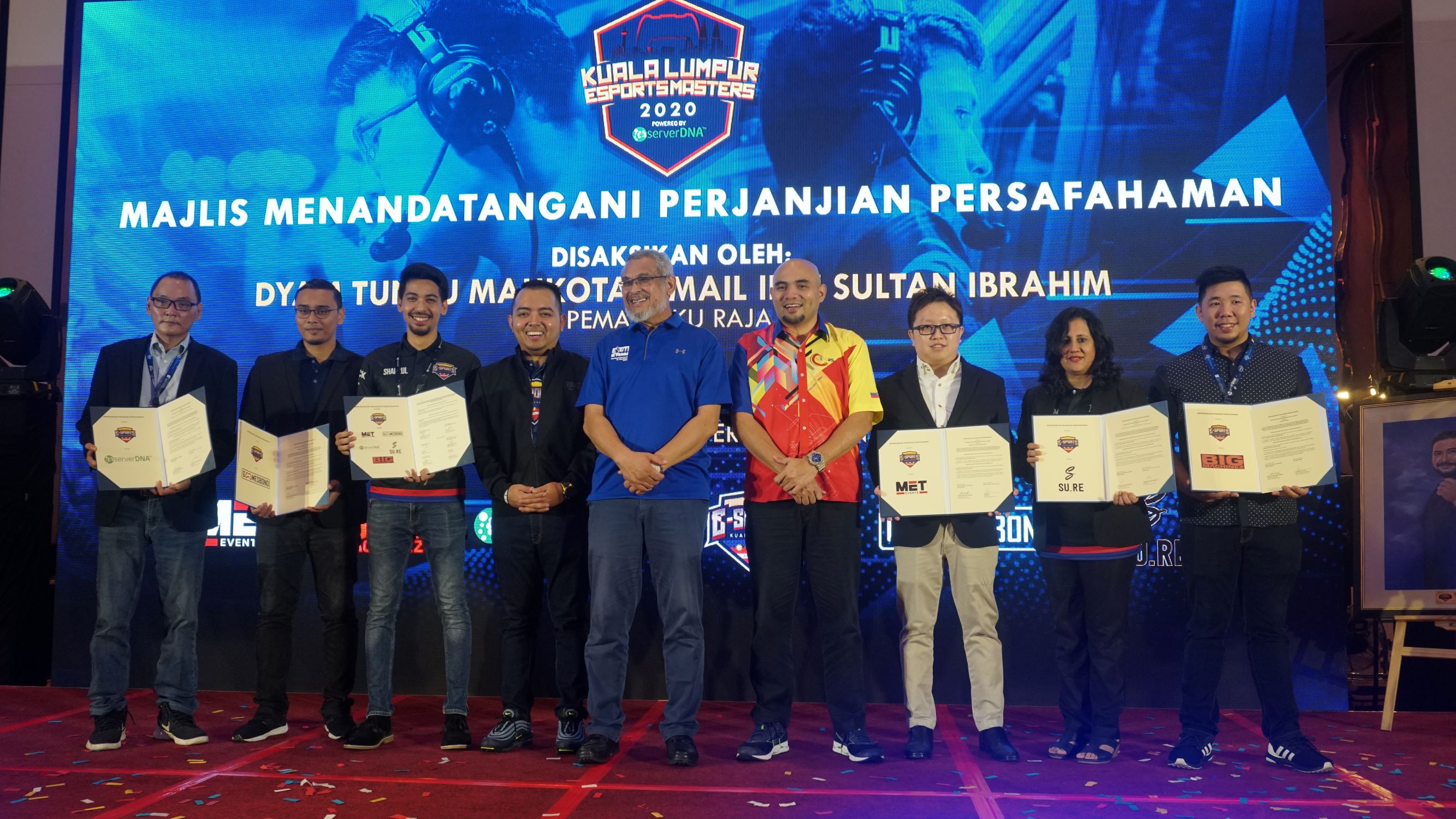 5,000 Orang Peminat E-Sukan Hadir Memeriahkan Majlis Pelancaran Kuala Lumpur Esports Masters 2020