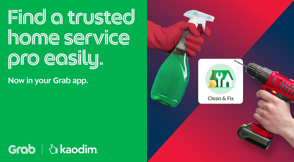 Cara Guna Grab Untuk Servis Rumah Anda