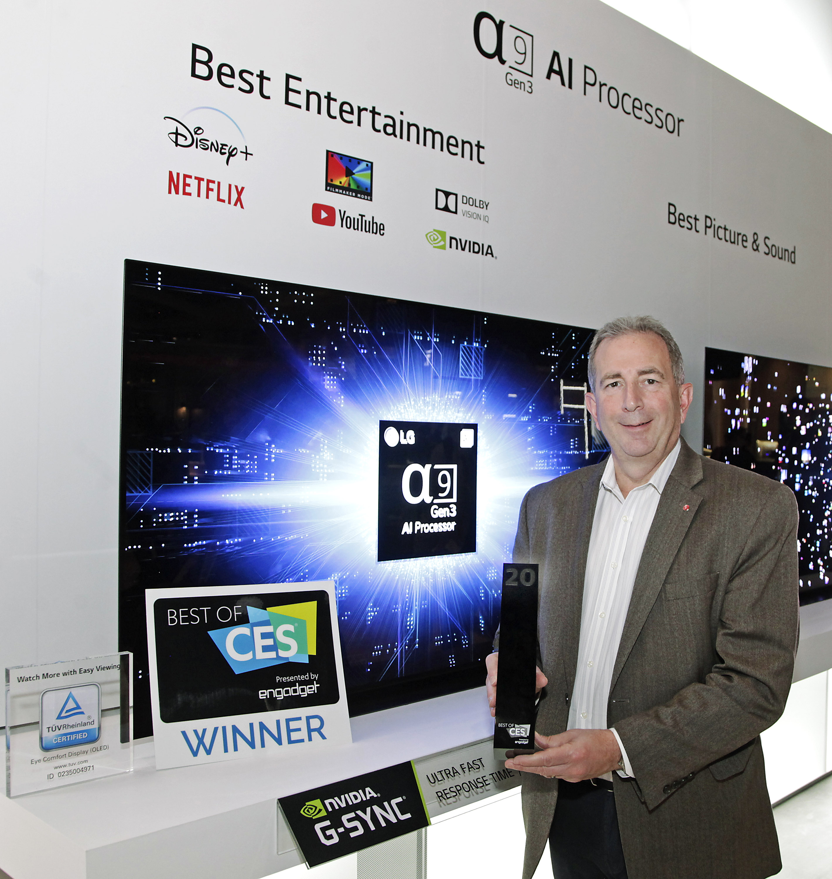 LG AWARD CES 2020