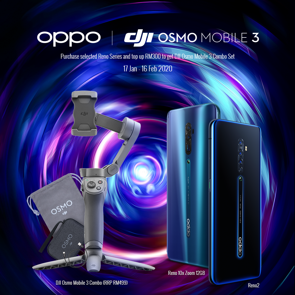 OPPOXDJI Osmo Mobile 3 Combo