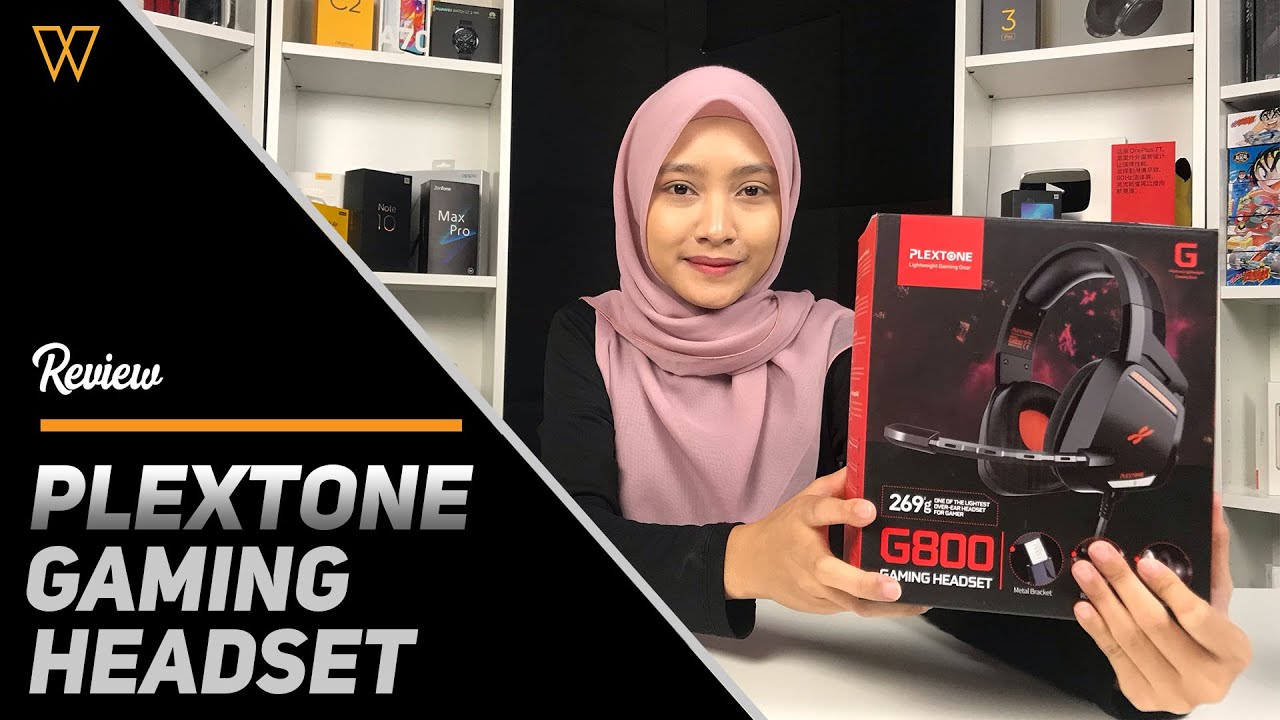 Plextone G800- Gaming Headset Paling Murah Untuk Gamers