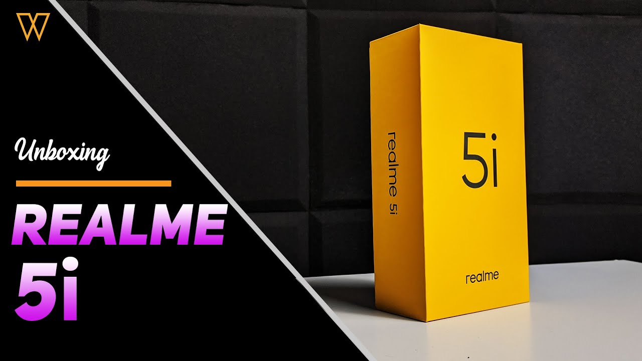 Unboxing realme 5i