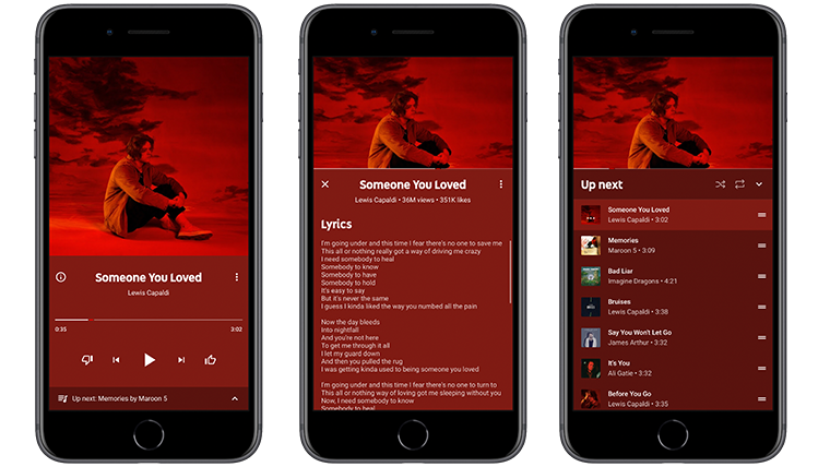 Youtube Music Lirik